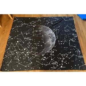 Very‎ Large Constellation & Moon Tapestry Star Wall Hanging Stellar Cartography